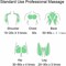 6 Speeds Massage Gun Deep Tissue Muscle Massager for Neck and Back Sport